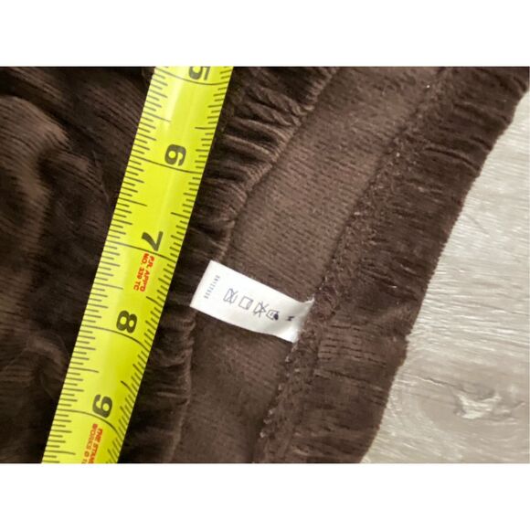 No Boundaries Brown Corduroy and Leopard Print Leggings, Size Medium, Lot of 2 - Picture 10 of 11